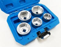 TZ 5PC 3/8 OIL FILTER SOCKET WRENCH SET"