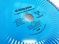 T/ZONE 9 TURBO WET & DRY DIAMOND  DISC"