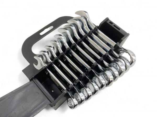 T/Z 10PC MM STUBBY SPANNERS F/P IN RACK