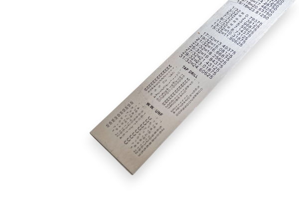 TOOLZONE 6 STAINLESS STEEL RULER"