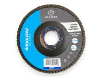 TOOLZONE 41/2 FLAP DISC 80 GRIT"