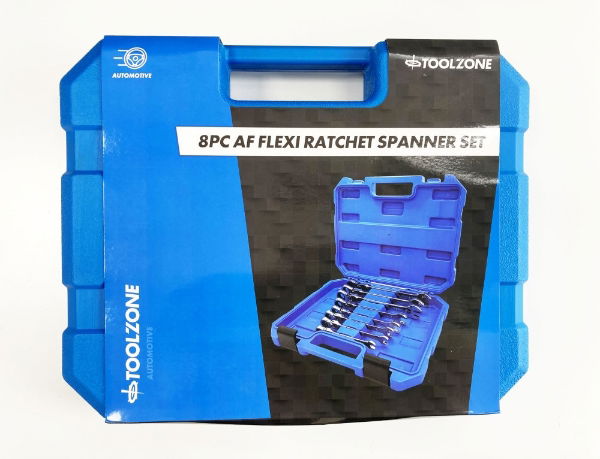 KDPSP153 - 8PC AF FLEXI RATCHET SPANNERS