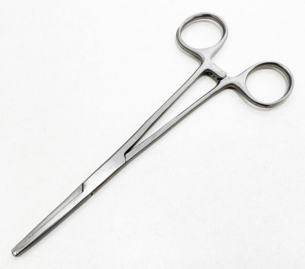 TOOLZONE STRAIGHT FORCEPS 150MM