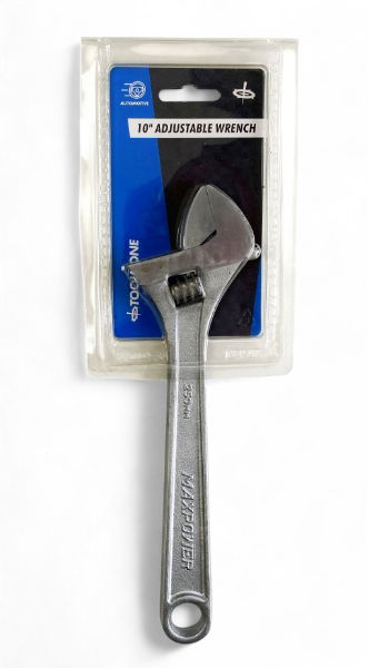 T/Z 10 SATIN FINISH ADJUSTABLE SPANNER"