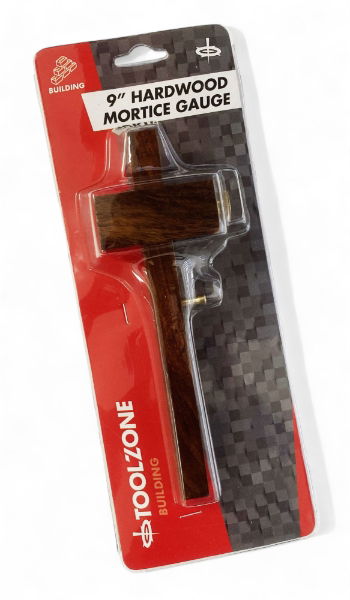 TOOLZONE 9 HARDWOOD MORTICE GAUGE"