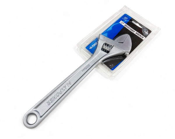 T/Z 12 SATIN FINISH ADJUSTABLE SPANNER"