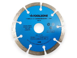 TOOLZONE 41/2 SEG. DIAMOND CUTTING DISC"