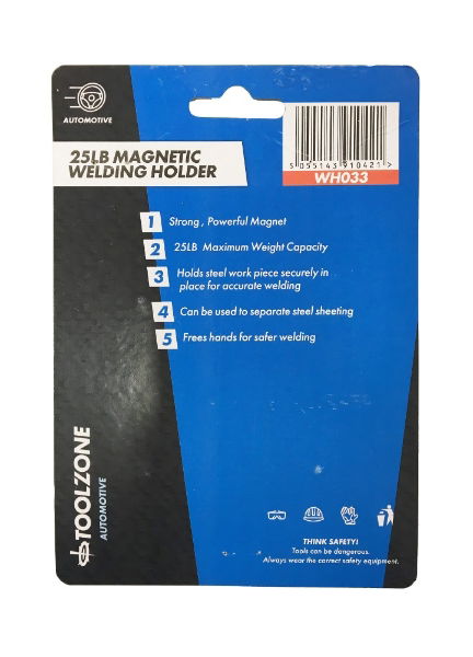 KDPWH033-25LB MAGNETIC WELDING HOLDER BACK