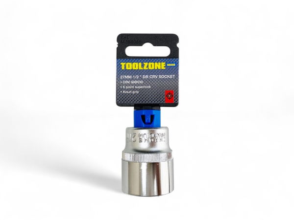 TOOLZONE 1/2DR 27MM SOCKET CRV"