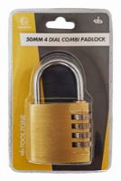 KDPLK022 - 50MM 4 DIAL PADLOCK