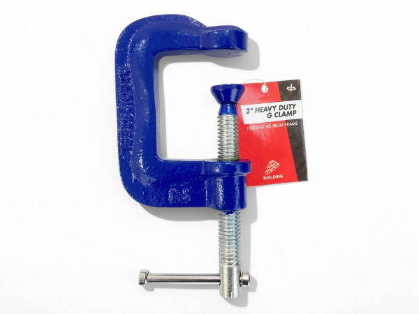 TOOLZONE 2 HEAVY DUTY G CLAMP"