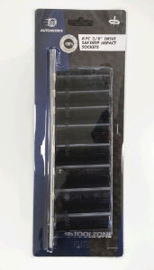 KDPSS233 - 8PC 3-8 AF DEEP SOCKETS