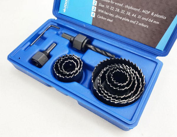 TOOLZONE 11PC HOLESAW SET IN BMC