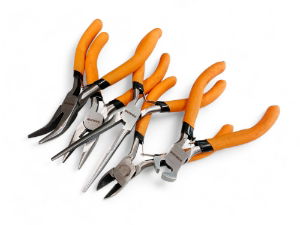 TOOLZONE 5PC MINI PLIER SET D/DIP HANDLE