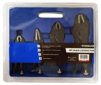 KDPWR132 - 4PC BLACK LOCKING PLIER