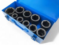 TOOLZONE 10PC 1 DEEP IMPACT SOCKETS"