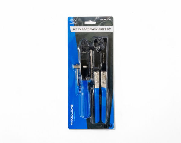 TOOLZONE 2PC CV BOOT CLAMP PLIER SET
