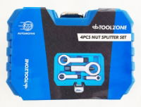 TOOLZONE 4PC NUT SPLITTER SET