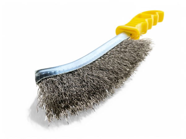 TZ STAINLESS STEEL BRISTLE CURVED BRUSH