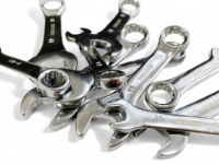 T/Z 10PC MM STUBBY SPANNERS F/P IN RACK