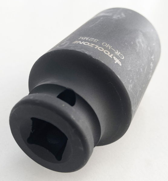 T/ZONE 32MM 1/2 DEEP IMPACT SOCKET CRMO"