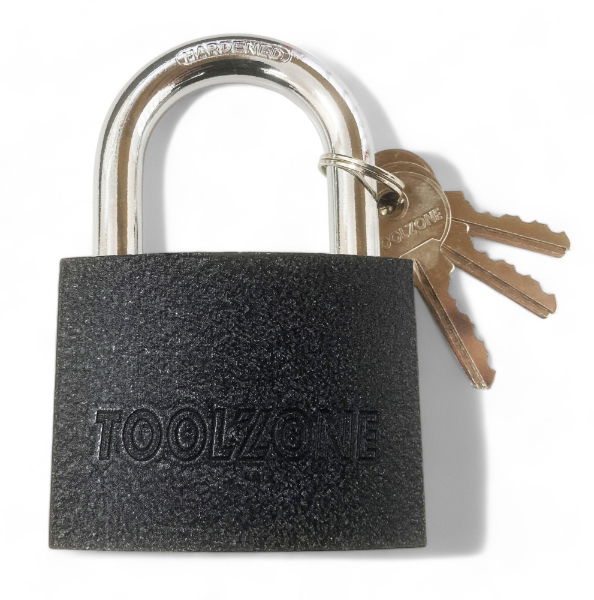 TOOLZONE 75MM IRON PADLOCK