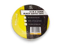 TOOLZONE 10M X 50MM BLACK GAFFA TAPE