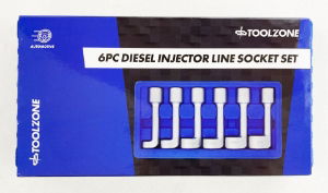 TZ 6PC DIESEL INJECTOR LINE SOCKET SET