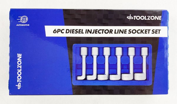 TZ 6PC DIESEL INJECTOR LINE SOCKET SET