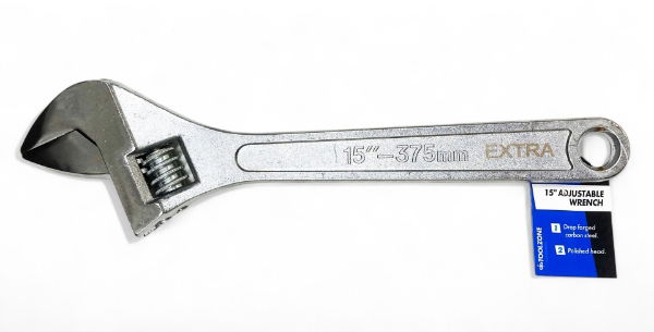 15 STANDARD ADJUSTABLE SPANNER"