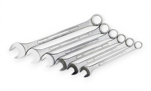 T/Z 6PC MM JUMBO COMBI SPANNERS 33-50MM