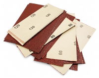 T/Z 30PC 1/3RD SHEET PADS ASSORTED GRIT