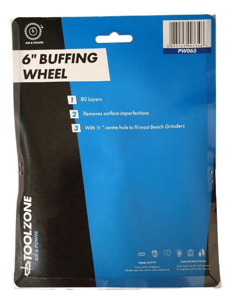 KDPPW065 6INCH BUFFING MOP-BACK