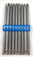 KDPSD235 9PC 150MM CRV POWER BIT SET-CONTENT