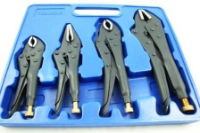 KDPWR132 4PC BLACK LOCKING PLIERS IN TRAY-CONTENT 2