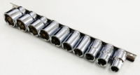 T/ZONE 10PC 1/2 AF CRV SHALLOW SOCKETS"