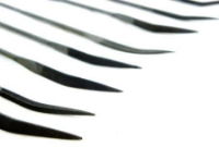 KDPWW085 10PC 140MM RIFFLER NEEDLE FILES-CLOSE UP