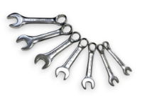 T/Z 7PC AF STUBBY COMBI SPANNERS IN RACK