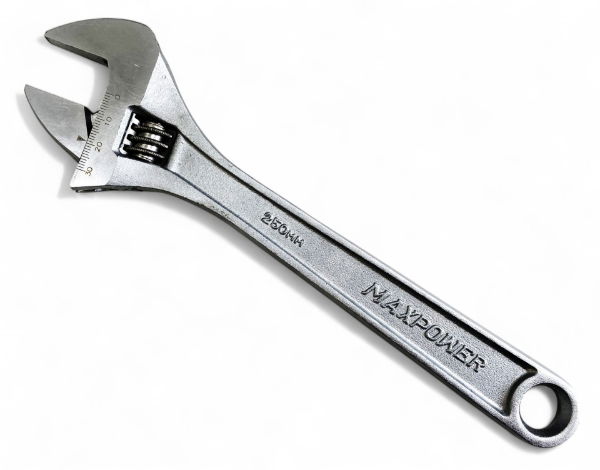 T/Z 10 SATIN FINISH ADJUSTABLE SPANNER"