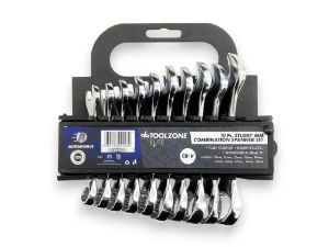 T/Z 10PC MM STUBBY SPANNERS F/P IN RACK