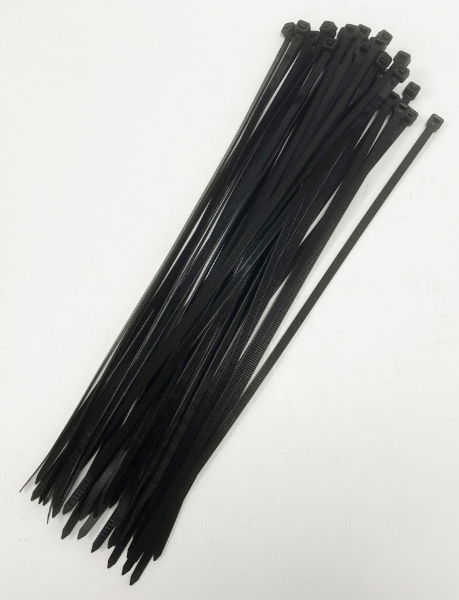 TOOLZONE 40PC 12 BLACK CABLE TIES"