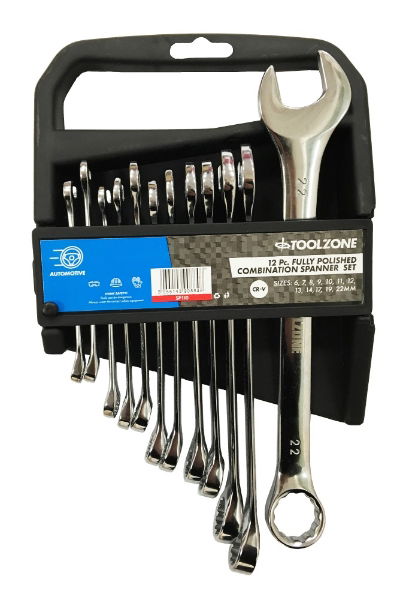 KDPSP110-12PCPOLISHEDMETRICCOMBISPANNERS