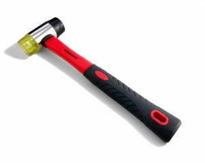 T/ZONE 40MM RUBBER & PLASTIC FACE HAMMER