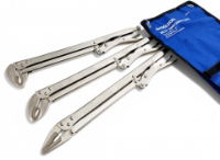 TOOLZONE 3PC 15'' LONG LOCKING PLIER SET