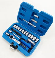 TZ 29PC 1/4" DR GO THROUGH SOCKET SET