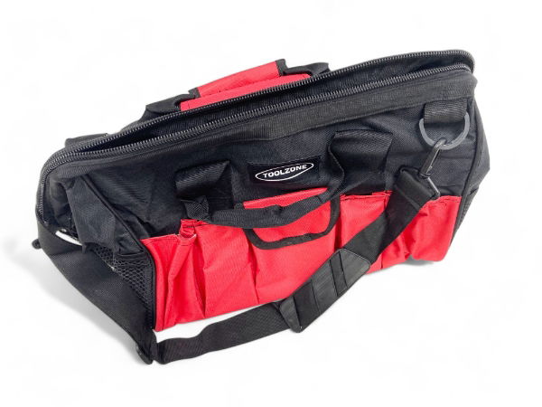 TOOLZONE 28 PKT 16 HARD BASE NYLON BAG"