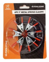 KDPCL007 - 6PC 2IN METAL CLAMPS