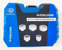 TZ 5PC 3/8 OIL FILTER SOCKET WRENCH SET"