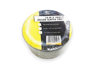 TOOLZONE 10M X 50MM SILVER GAFFA TAPE