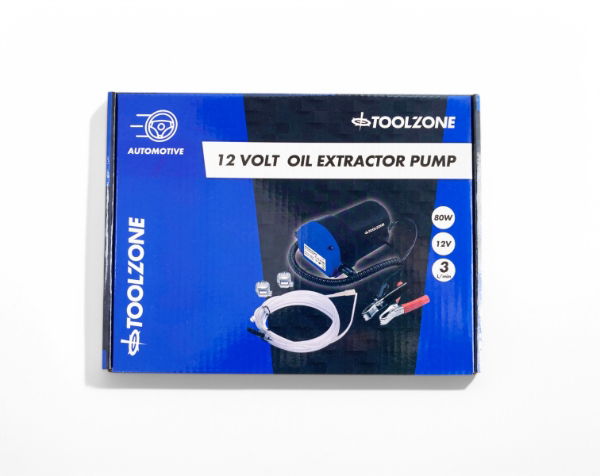 TOOLZONE 12 VOLT OIL EXTRACTOR PUMP